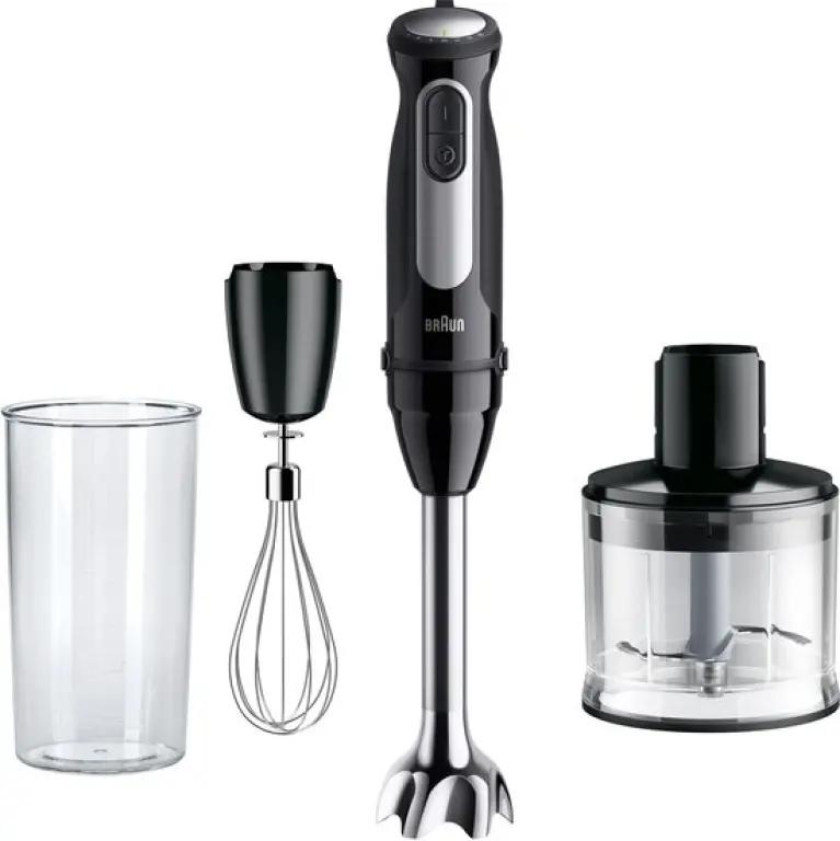 Braun MultiQuick 5 Pro MQ55.236M - Staafmixer - Zwart - 1000W - EasyClick - SplashControl