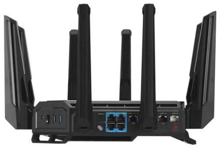 ASUS ROG Rapture GT-BE19000 - Gaming Router - WiFi 7 - Tri-Band - 2.5 Gbps Poorten