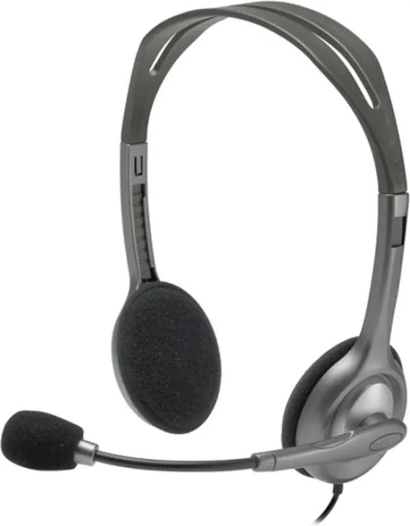 Logitech H111 - Stereo Headset - Noise Cancelling Microfoon - Verstelbare Hoofdband - Zwart