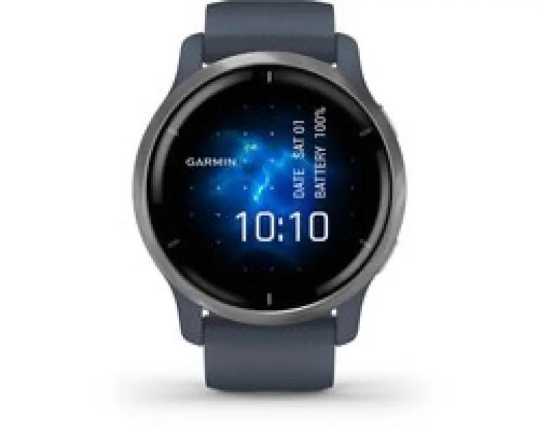 Garmin Venu 2 - GPS smartwatch - AMOLED scherm - 11 dagen batterijduur - 45 mm