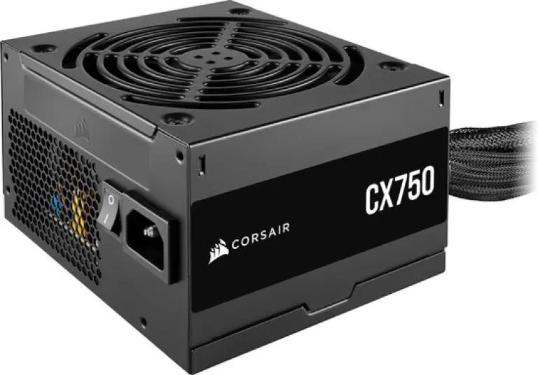 Corsair CX Series CX750 - PC Voeding - 750 Watt - 80 PLUS Bronze - Niet-modulair