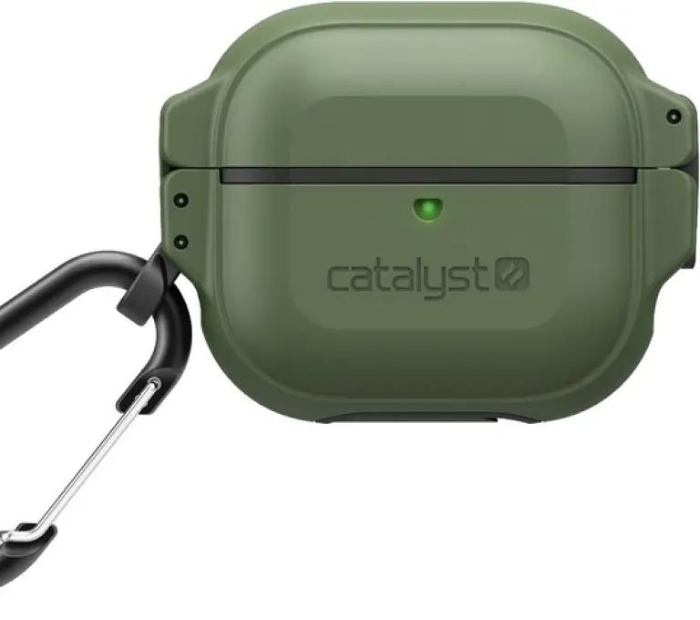 Catalyst CAT100APD3GRN - Total Protection Case - Apple Airpods 3rd Gen - Army Green - Waterdicht - Schokbestendig