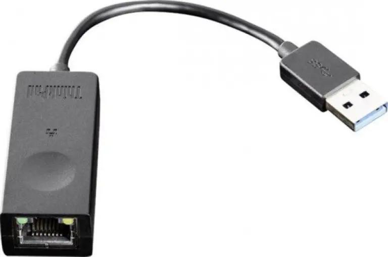 Lenovo ThinkPad 4X90S91830 - Ethernet adapter - USB 3.0 - Gigabit - Zwart