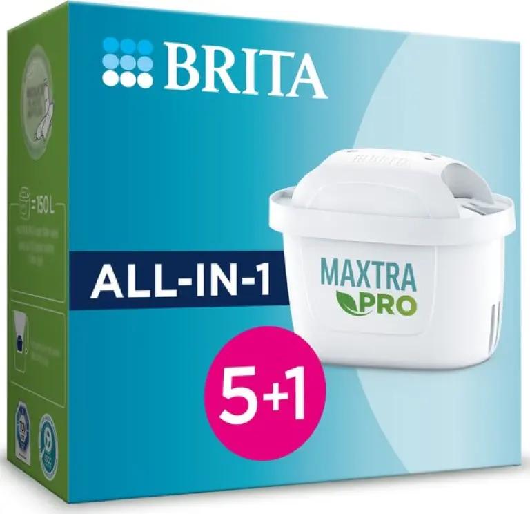 Brita Maxtra Pro 120559 - Waterfilterpatronen - 6 Stuks - BPA-vrij - Blauw