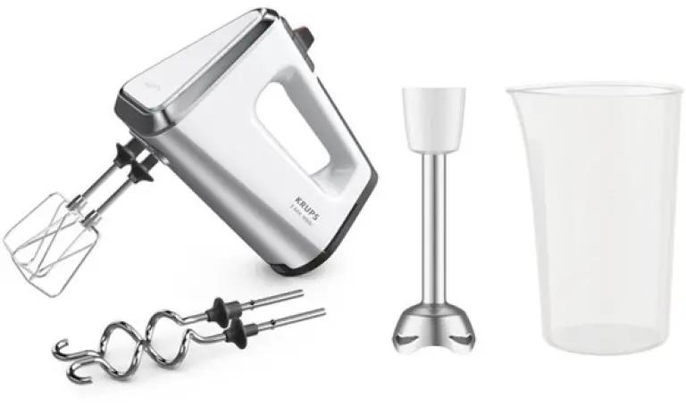 Krups GN9121 3MIX9000 Handmixer - 750W - RVS Gardes - Turbo