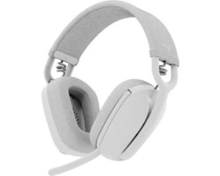 Logitech Zone Vibe 100 - Draadloze Headset - Bluetooth - Off White