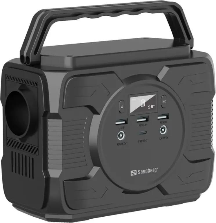 Sandberg 420-83 - Powerbank - 48000 mAh - Zuivere sinusgolf AC-uitgang - Veelzijdige poorten