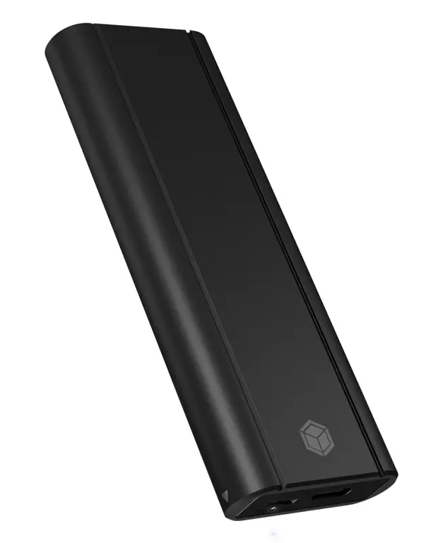 ICY BOX IB-1807MT-C31 behuizing voor opslagstations SDD-behuizing Zwart M.2