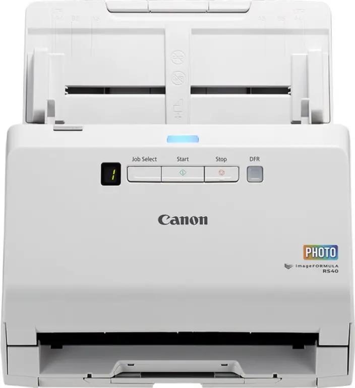 Canon imageFORMULA RS40 - Foto- en documentenscanner - 600x600 DPI - Wit - Automatisch scannen