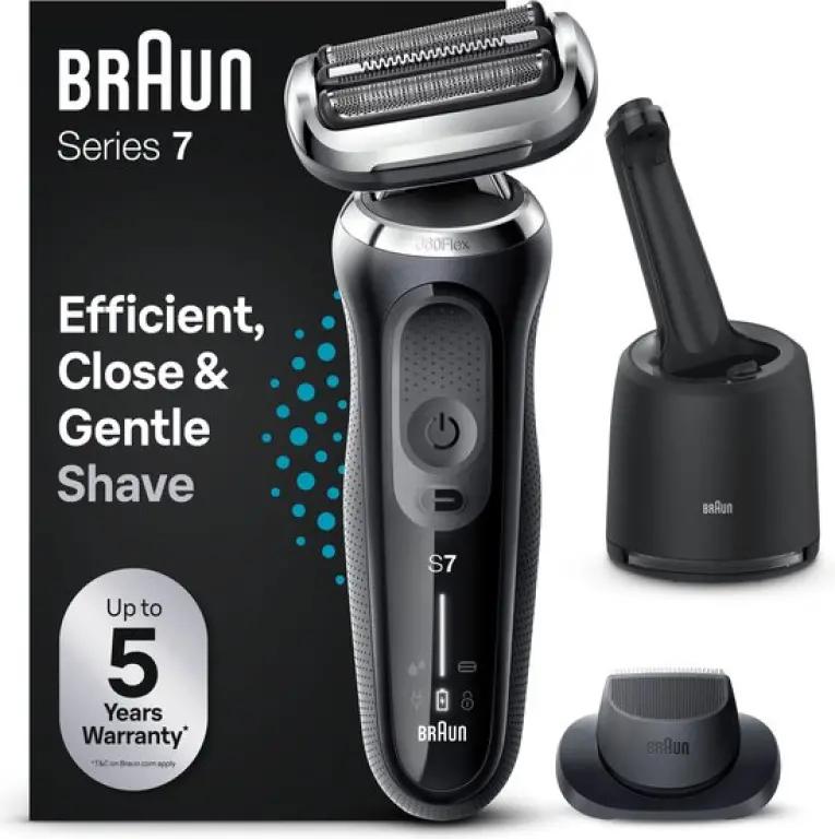 Braun Series 7 71-N7200cc - Elektrisch Scheerapparaat Mannen - Precisietrimmer - SmartCare Center - Zwart