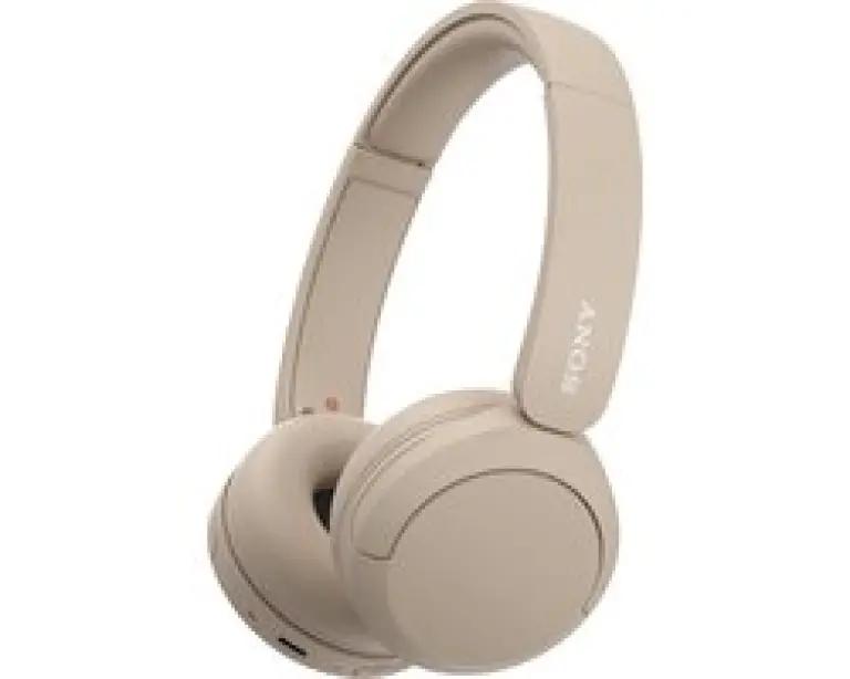 Sony WH-CH520 - Draadloze on-ear koptelefoon - Beige - 50 uur batterijduur - Lichtgewicht