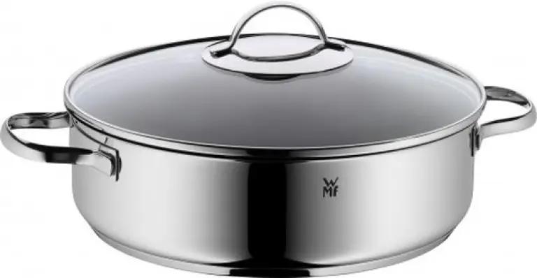 WMF 0761406380 - Braadpan - RVS - Ø 28 cm - Ovenbestendig