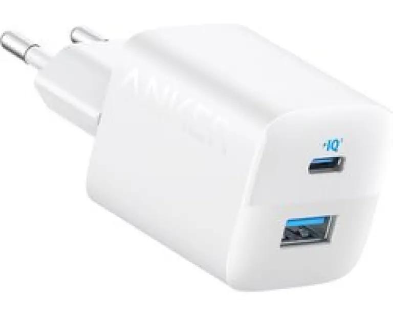 Anker 323 Wall Charger - 33W USB-C & USB-A Oplader - PowerIQ 3.0 - ActiveShield Veiligheid