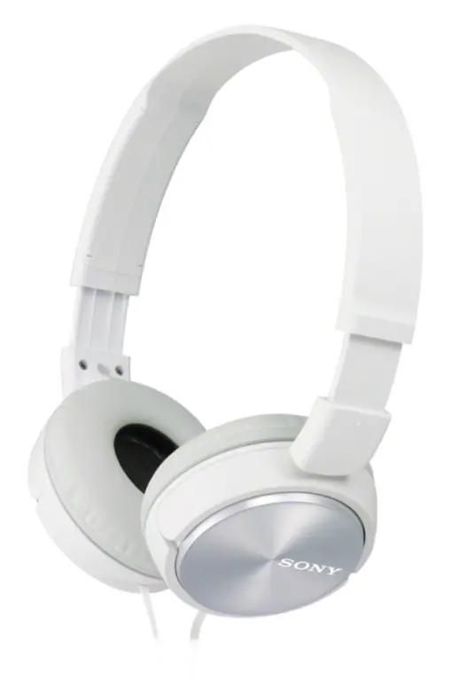 Sony MDRZX310W.AE - On-ear Koptelefoon - Lichtgewicht - Dynamisch Geluid - Opvouwbaar