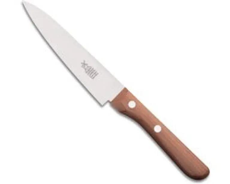 Herder Petty Omnivore 1842500020002 - Universeelmes - Carbonstaal lemmet - Kersenhouten handvat - 13 cm lemmet